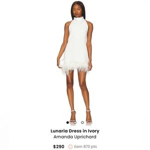 Lunaria Dress in Ivory by Amanda Uprichard